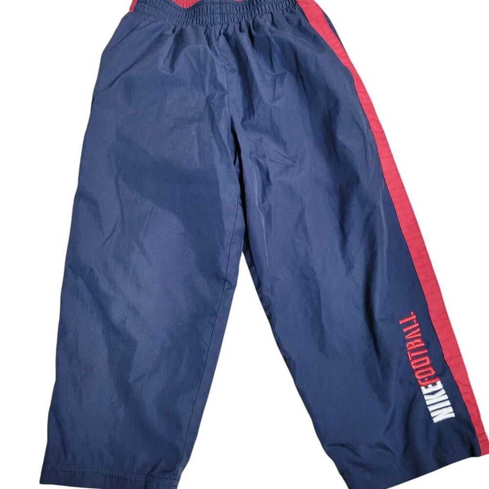 Boys Size 3T Nike Track Pants Navy Red
